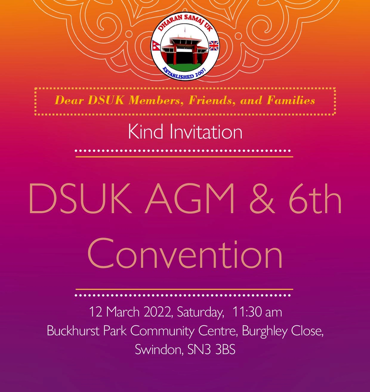 DSUK AGM & 6th Convention