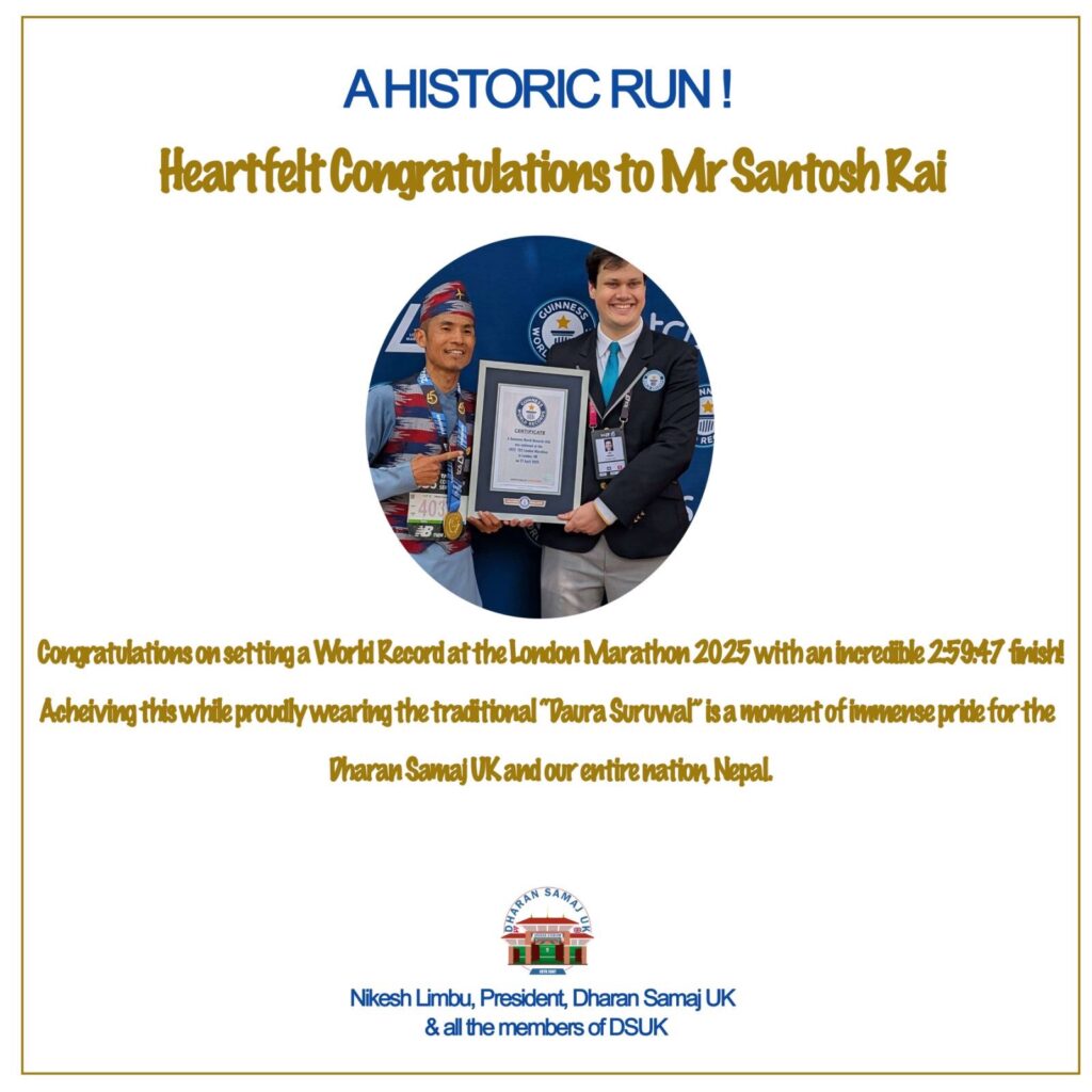 congratulations to santosh